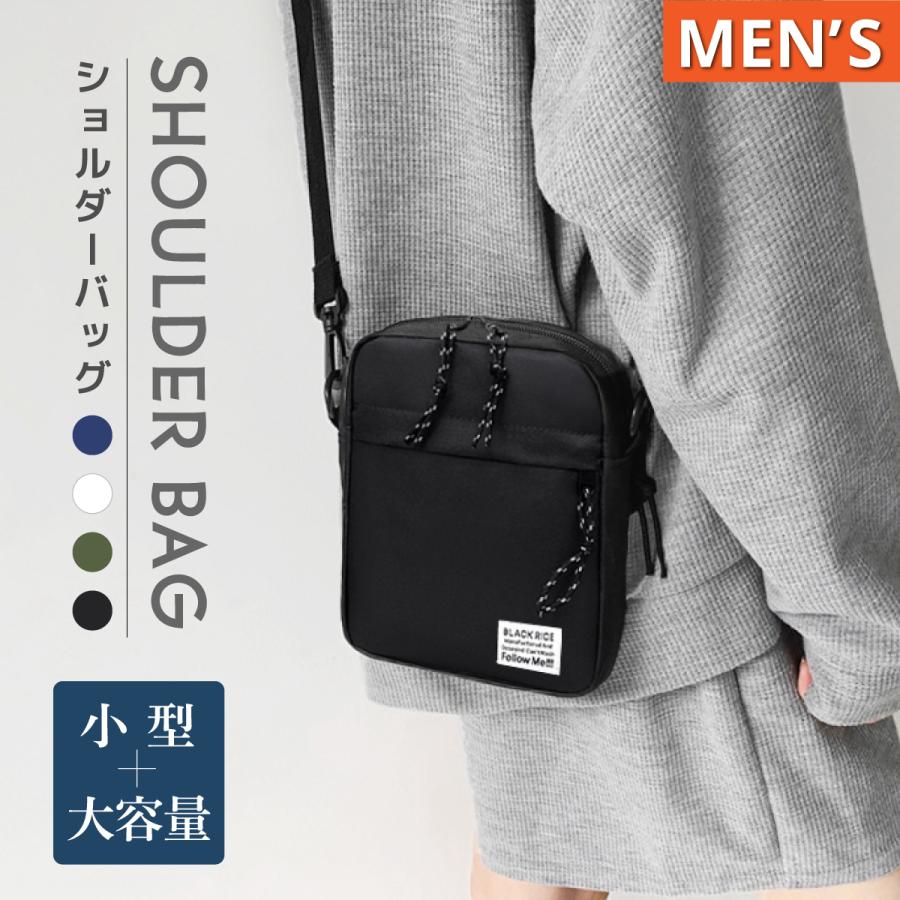 ショルダーバック メンズ 小さめ 肩掛けバッグ 大容量 ボディーバッグ ショルダーポーチ 40代 50代 |  | 01
