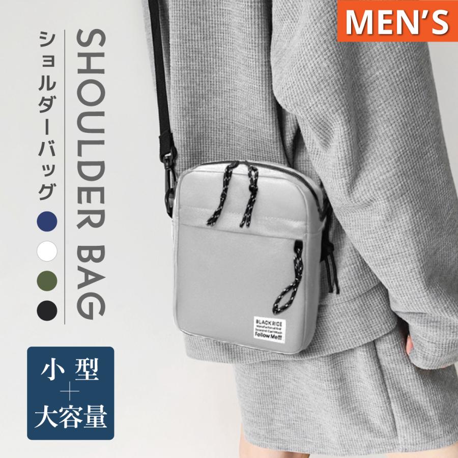 ショルダーバック メンズ 小さめ 肩掛けバッグ 大容量 ボディーバッグ ショルダーポーチ 40代 50代 |  | 03