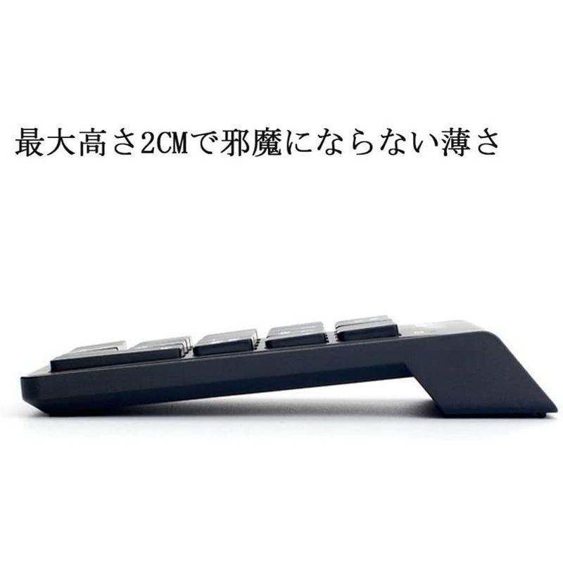人気特価激安 2 4ghz テンキーボード Bigfox Usb ノートパソコン 持ち運び便利 小型 ナンバーパッド 18キー 数字キーボード ワイヤレス キーボード Leauduvalenciennois Fr