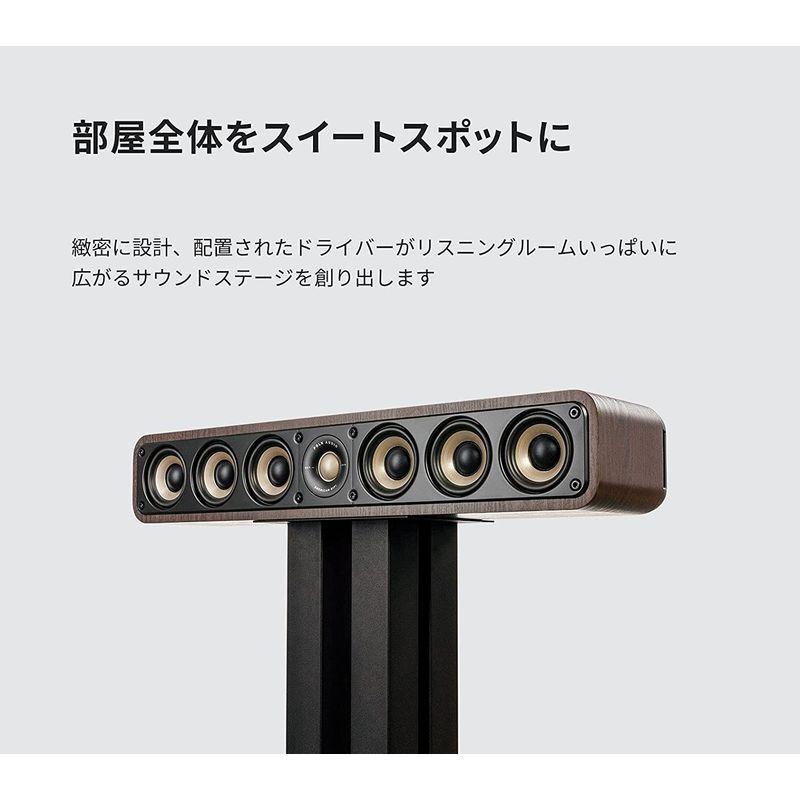 【２点セット】 ポークオーディオ POLK AUDIO SIGNATURE ELITE ES35 スリムセンタースピーカー(LCR)ブラウン ES35BRN 【CEG6458254000】(23408円)