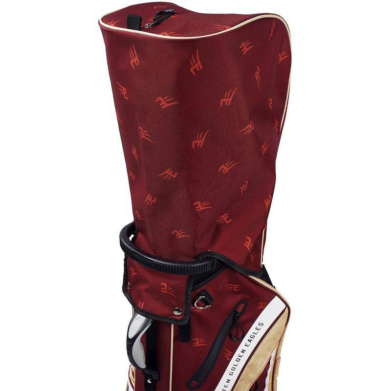 レザックス キャディバッグ 東北楽天ゴールデンイーグルス 9.5型スタンドバッグ レッド RECB-1458 キャディバッグ 東北楽天ゴールデンイーグルス 5型スタンドバッグ レッド RECB