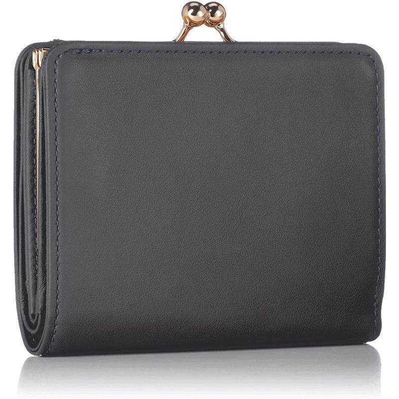 ハナエモリ 財布 二つ折り 口金 スイングHP HMP622 ネイビー 財布 二つ折り 口金 スイングHP HMP622 ネイビー