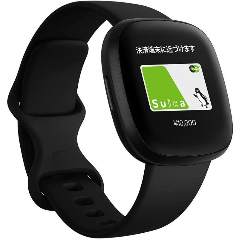 [即日発送] Fitbit Versa3 Alexa搭載/GPS搭載 スマートウォッチ Black ブラック L/S サイズ 日本正規品 【A1956746296】(12019円)
