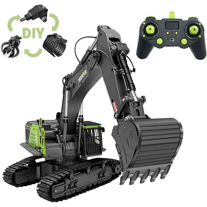 億騰 令和二年9月最新型 合金版 RCショベルカー ラジコン 掘削機 2.4GHz無線 22CHパワーショベル 旋回 LEDライト搭載 ミニ 令和二年9月最新型 合金版 RCショベルカー ラジコン 掘削機 4GHz無線 22CHパワーショベル 旋回 LEDライト搭載 ミニ