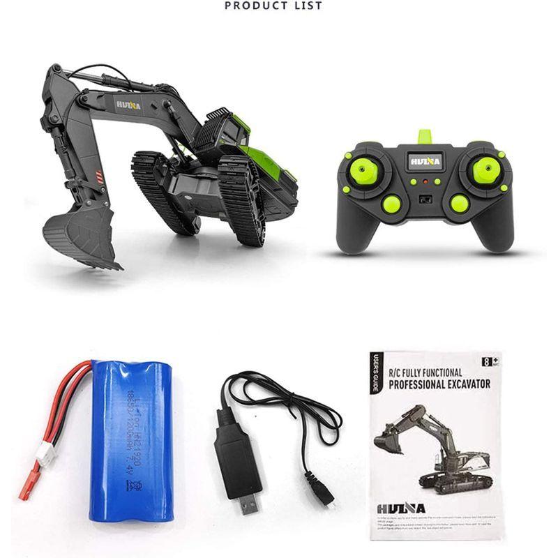 億騰 令和二年9月最新型 合金版 RCショベルカー ラジコン 掘削機 2.4GHz無線 22CHパワーショベル 旋回 LEDライト搭載 ミニ 令和二年9月最新型 合金版 RCショベルカー ラジコン 掘削機 4GHz無線 22CHパワーショベル 旋回 LEDライト搭載 ミニ