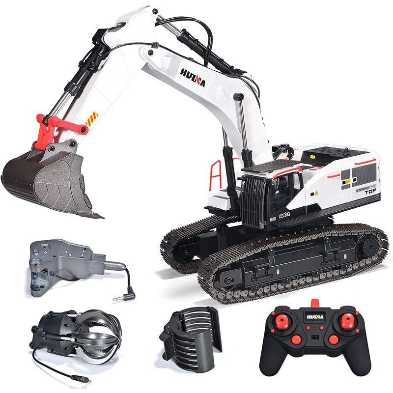 正規品 億騰 最新型 ショベルカー ラジコン RC 合金強化版 掘削機 2.4GHz無線 22CHパワーショベル 無限旋回 底盤合金強化 LEDライ 【T8331583159】(30198円)