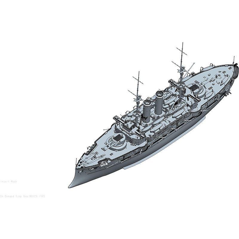 ウェーブ 1/200 戦艦 三笠 全長約66cm プラモデル BB001 1/200 戦艦 三笠 全長約66cm プラモデル BB001