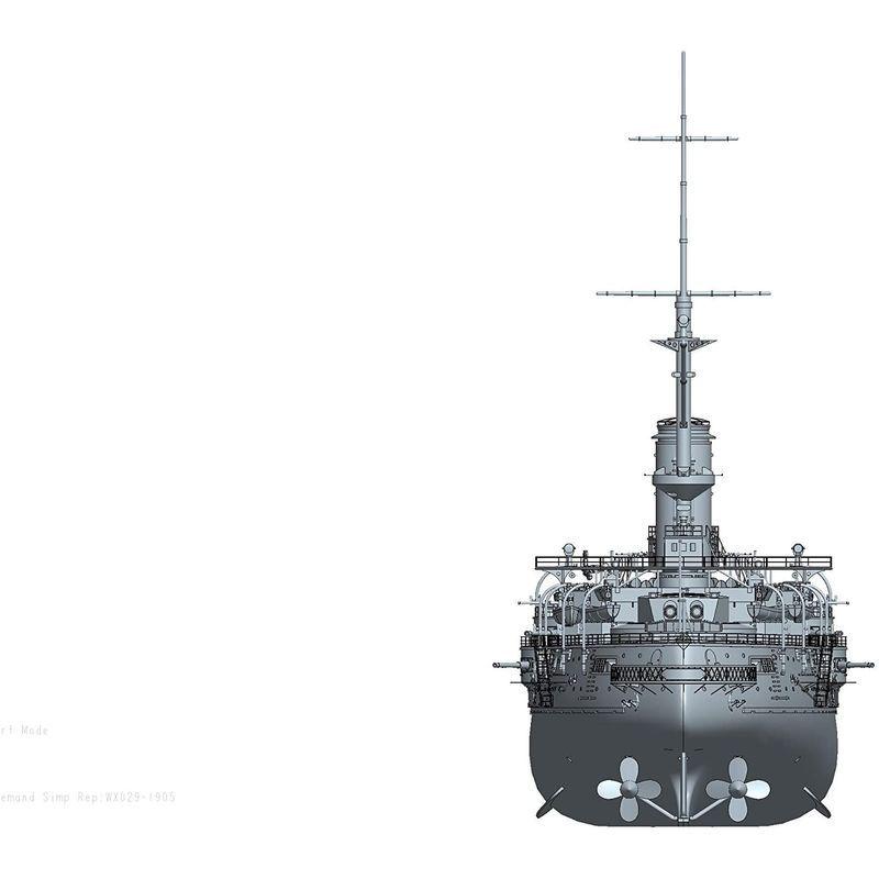 ウェーブ 1/200 戦艦 三笠 全長約66cm プラモデル BB001 1/200 戦艦 三笠 全長約66cm プラモデル BB001