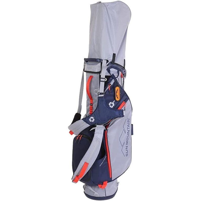 2026年 サンマウンテン 継続定番商品 キャディバッグ 軽量 (9.0型・4分割・スタンド式) / ゴルフ / 267-2980205 020_グレー 【XU2251870421】(13832円)