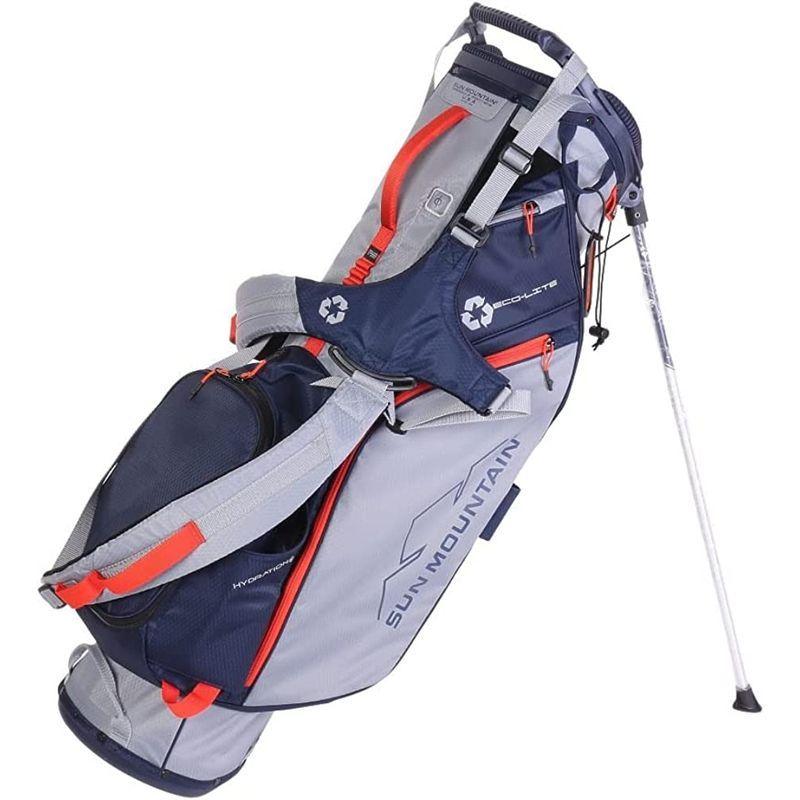 2026年 サンマウンテン 継続定番商品 キャディバッグ 軽量 (9.0型・4分割・スタンド式) / ゴルフ / 267-2980205 020_グレー 【XU2251870421】(13832円)