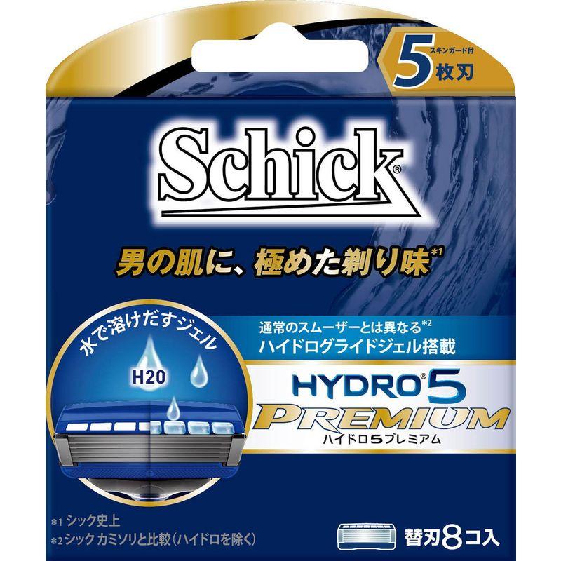 ★Schick (シック) ハイドロ5 プレミアム 敏感肌替刃（８入）×６