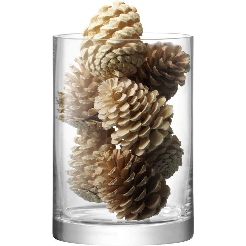 LSA(エルエスエー) フラワーベース(花器) クリア 高さ24cm COLUMN G330-24-992 エルエスエー フラワーベース 花器 クリア 高さ24cm COLUMN G330