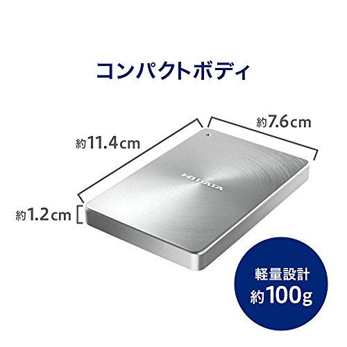I-O DATA ポータブルSSD SDPX-USC480SB (480GB/USB 3.1 Gen2 Type-C 対応) USB Gen2 Type