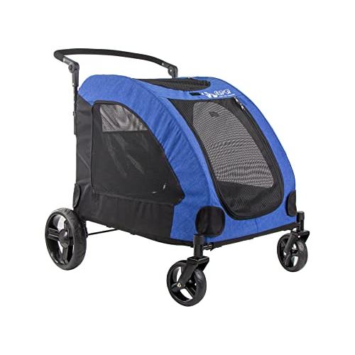 GPR ペットカート 犬用ベビーカー 犬 カート 猫 バギー 大型犬 多頭中小型犬・猫 3色 四輪 多頭用 介護用 多機能 猫