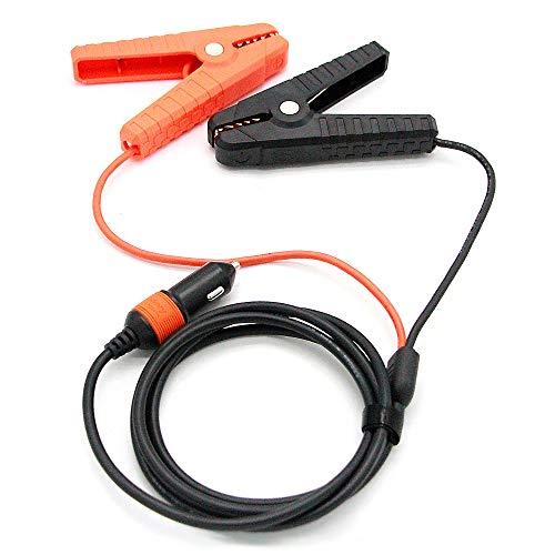 Jackery 12v 自動車用バッテリー充電ケーブル バッテリークリップ 12v 車用 バッテリー充電 クリップ 自動車緊急起 ブースターケーブル Www Smarttradzt Com