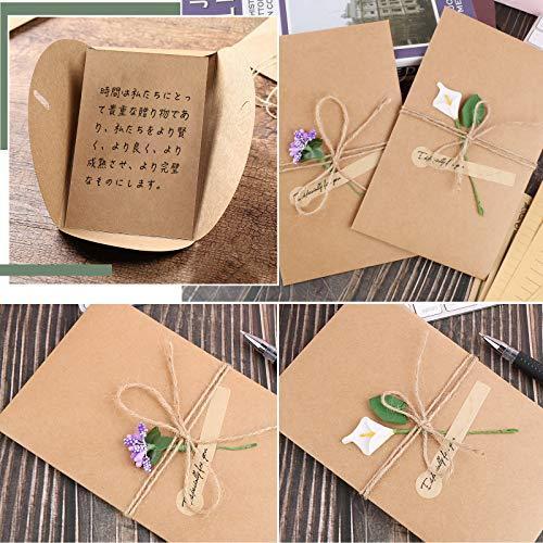 クラフトレターセット 封筒2種12枚 17 5cm 11cm 便箋2種16枚 花束付き おしゃれ 手作り はがき 手紙 祝福 告白 メ A B08s3776pb 太陽4号ヤフー店 通販 Yahoo ショッピング