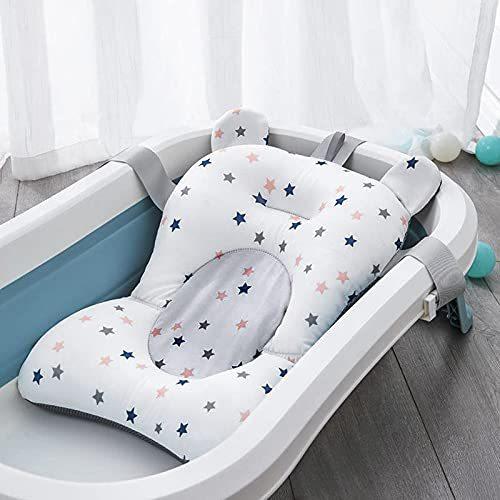 おすすめネット お風呂 バス用品 Lying ベビー用バスネット お風呂マット 赤ちゃん 星柄 スポンジ入り お風呂サポート ベビー保護 補助用クッション Www Threeriversofs Com