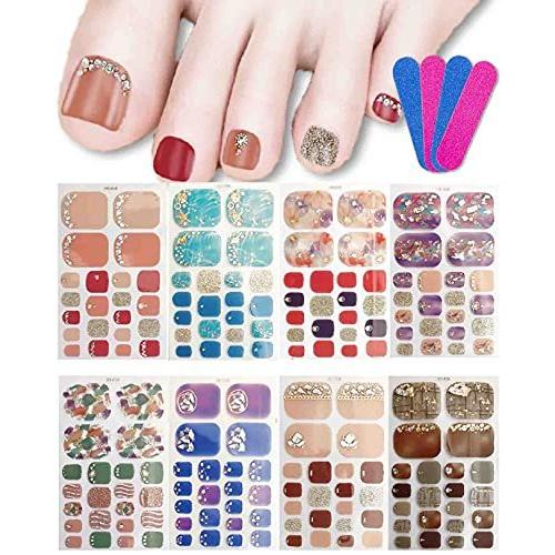 ネイル ネイルシール フット 足 8枚セット ジェルネイル 貼るだけ ネイルステッカートップコート シンプル 花 A B0969jn1j7 太陽4号ヤフー店 通販 Yahoo ショッピング