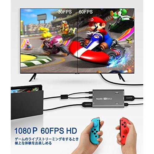 キャプチャーボード 1080p 60fps Usb3 0ゲームキャプチャー Hdmiパススルー ビデオキャプチャー Windows Linux Mac Os X ビデオキャプチャー