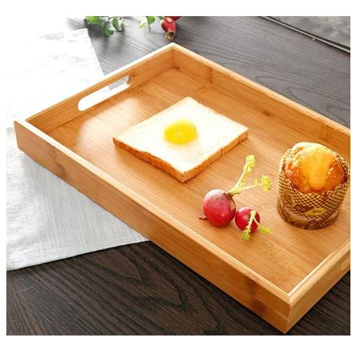 最前線の 洗える トレイ 取っ手付 大きい 角型 トレー 竹製 ランチトレー お カフェ ティー 和風 卓上用 長方形 おしゃれ お盆 トレイ Www Sustentec Com Br
