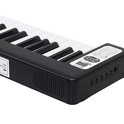 折りたたみ式電子ピアノ 61鍵 ブラック 安心の日本企業取り扱い製品】キクタニ 【折りたたみ式】電子