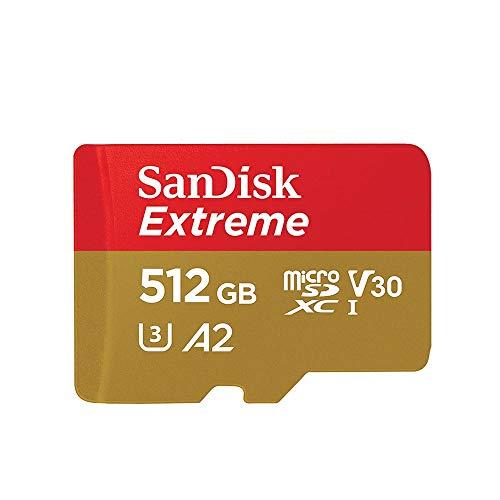 マイクロSD 512GB サンディスク Extreme microSDXC A2 SDSQXA1-512G-GN6MA アダプター付き 海外パッ｜sunafukin-store｜03
