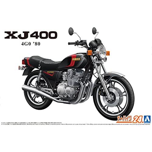 青島文化教材社(AOSHIMA) 1/12 ザ・バイクシリーズ No.24 ヤマハ 4G0 XJ400 1980 プラモデル｜sunafukin-store｜04