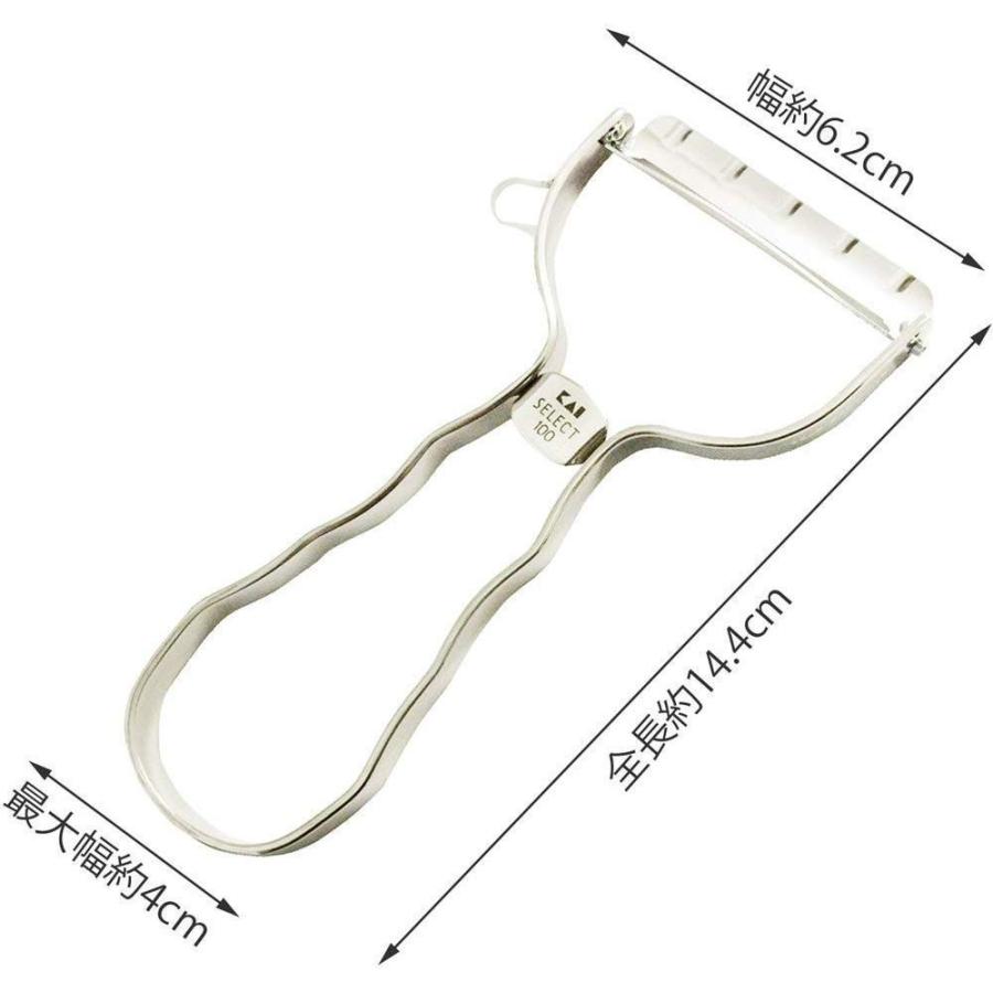 貝印 KAI T型 ピーラー SELECT100 DH-3000|sunage|04