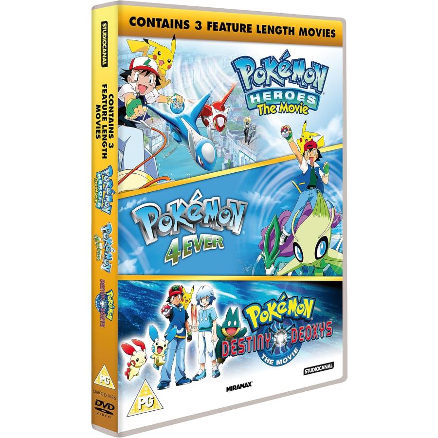 Pokemon - Triple Movie Collection DVD [Regions 2,4] ポケモン