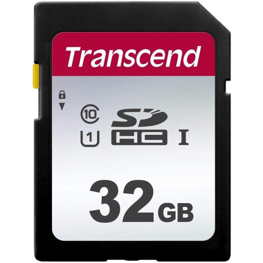Transcend SDカード 32GB UHS-I Class10 (最大転送速度95MB/s) 5年保証 TS32GSDC300S-E｜sunage