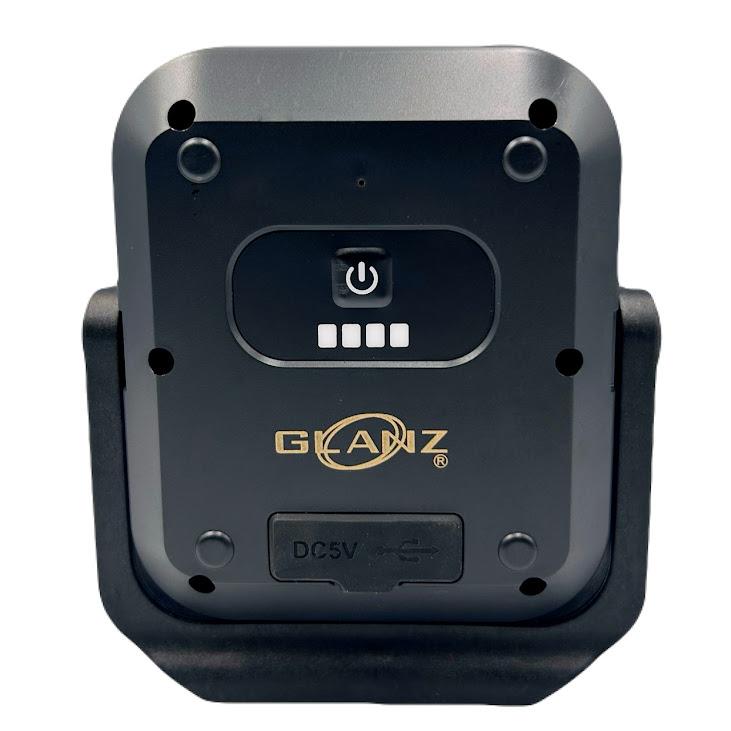 投光器 GLANZ GTR-2600 ワークライト 2600LM 三脚対応 充電式