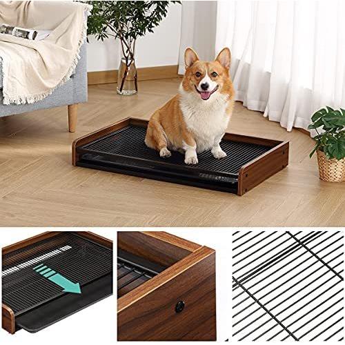 犬トイレ 犬トイレトレー 犬用トイレ しつけ用トイレトレー トレーニング ステップトレー ペットトイレ メッシュ付き いたずら防止 M