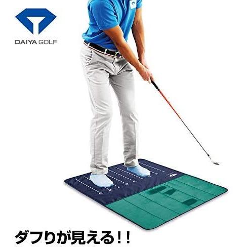 ダイヤゴルフ Daiya Golf アプローチ練習用マット ダイヤダフリチェックマット ダフリ トップが見える ミスショット防止 グリーン ショットマット Upstatenewyork Aiga Org
