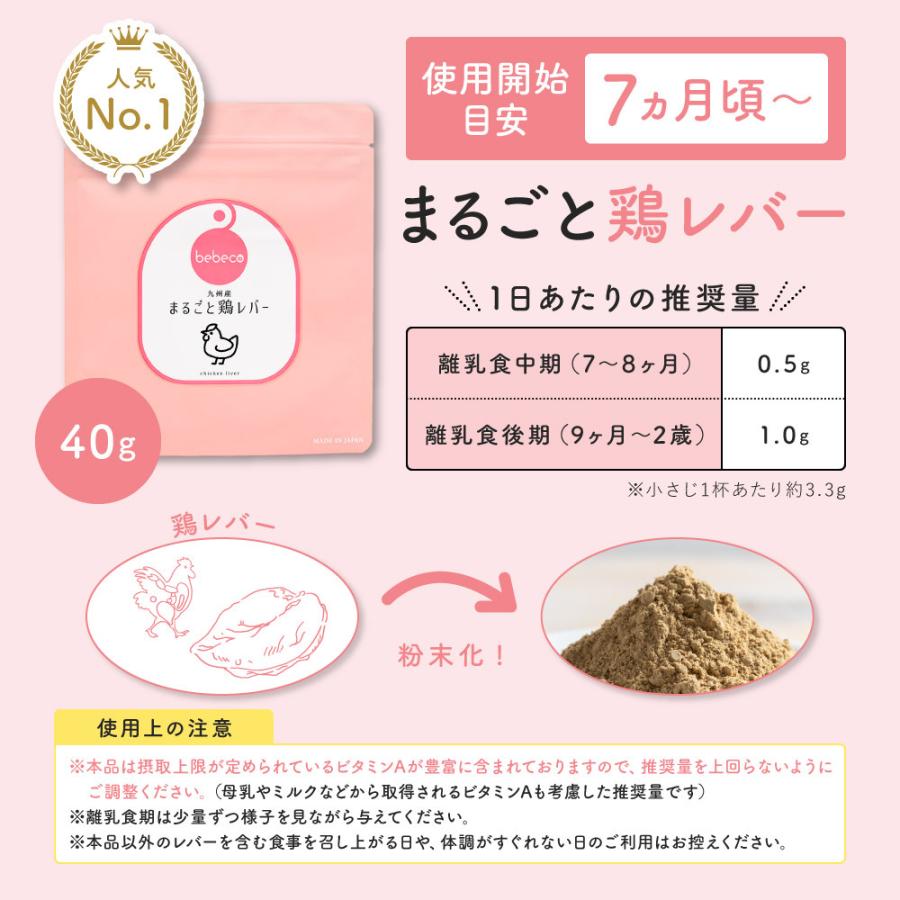bebeco(特別レシピ付き)まるごと離乳食3種セットまるごと鶏レバー40g青魚100g納豆60g 無添加 粉末 (出荷目安:1〜2週間) :m-3set:すなお食堂 - 通販 - Yahoo!ショッピング bebeco(特別レシピ付き)まるごと離乳食3種セットまるごと鶏レバー40g青魚100g納豆60g 無添加 粉末 (出荷目安:1〜2週間) :m-3set:すなお食堂 - 通販 - Yahoo!ショッピング