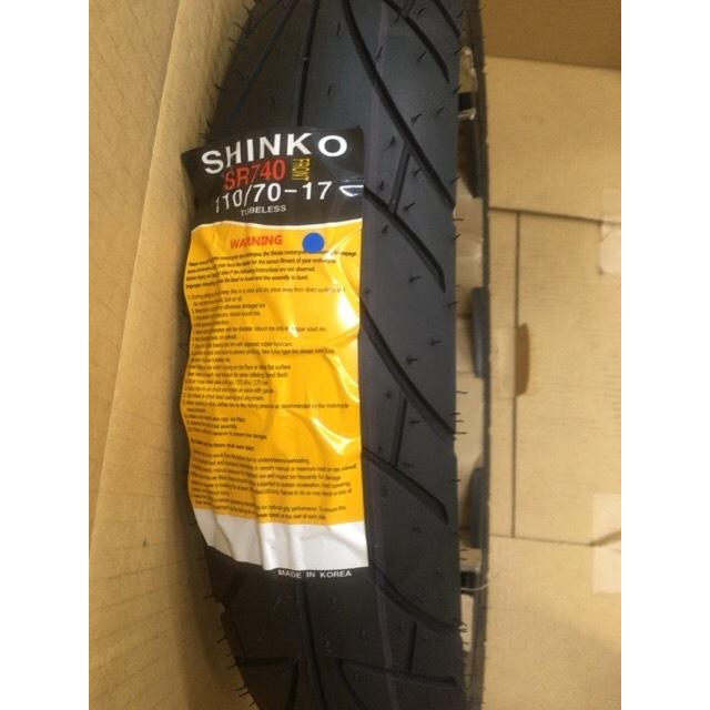 新品110/70-17 CB400SF NC31などフロントタイヤ1本シンコー送料