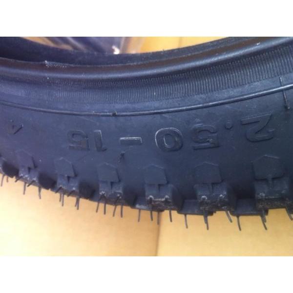 ヤマハ‼️GT50 80 ‼純正タイヤ❗️250-15 ‼前タイヤ ミニトレール 新品ヤマハミニトレGT50/80フロントタイヤ250/15井上+チューブ