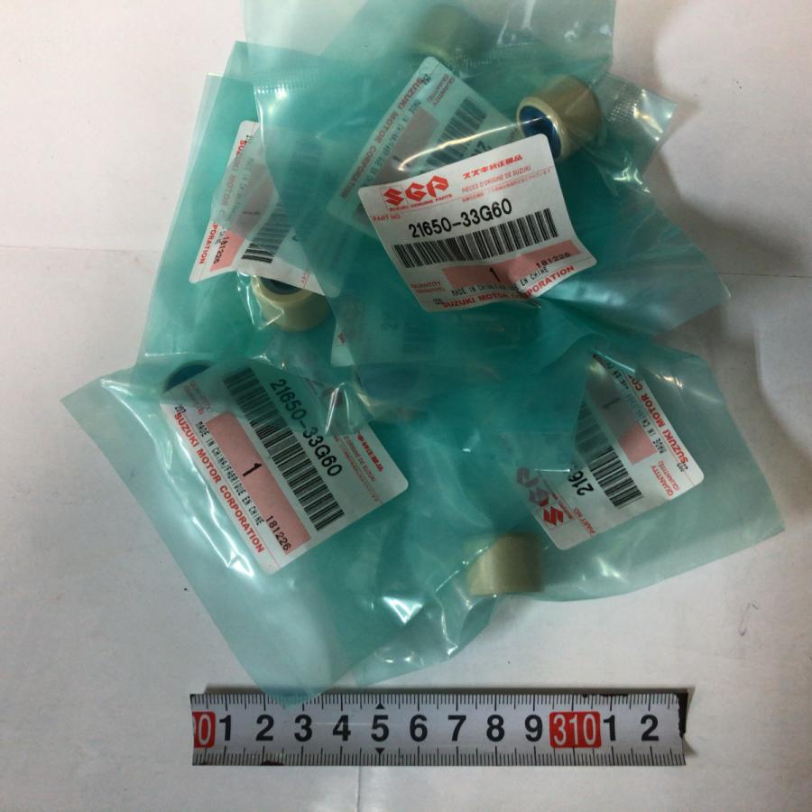 新品送料込スズキV125S等ウエートローラー 6個純正21650-33G60