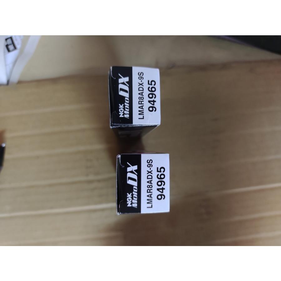まさやん出品 新品送料込NGKプラグMotoDX 【94965】2本 熱価8番 ネジ型 LMAR8ADX-9S