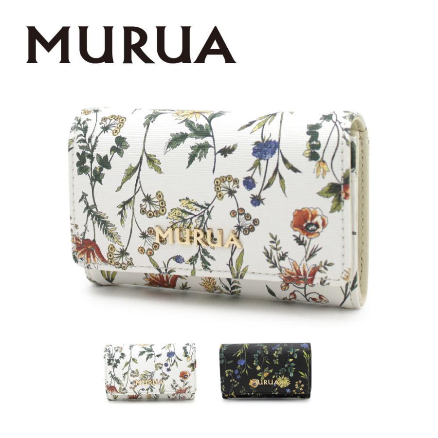(SALE) MURUA ムルーア 名刺入れ BOTANICAL レディース サイフ 財布 ブランド MR-W984   花柄