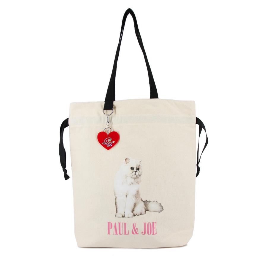 Paul & Joe 猫イラスト かごバッグ トート 猫 Paul & Joe 猫イラスト