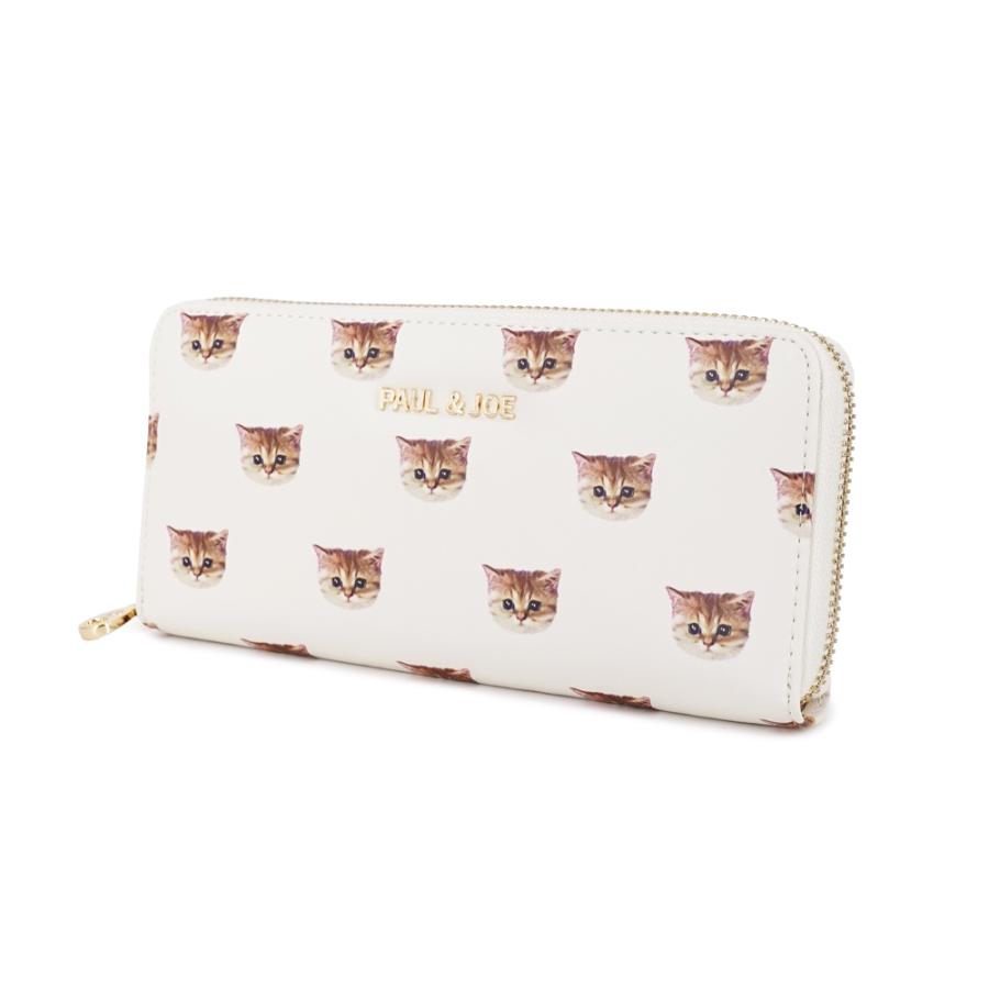 新品✨PAUL&JOE✨ポールアンドジョー✨財布✨ラウンドファスナー✨ネコ柄✨ 楽天市場】PAUL ＆ JOE ACCESSOIRES ラウンドファスナー二つ折り財布