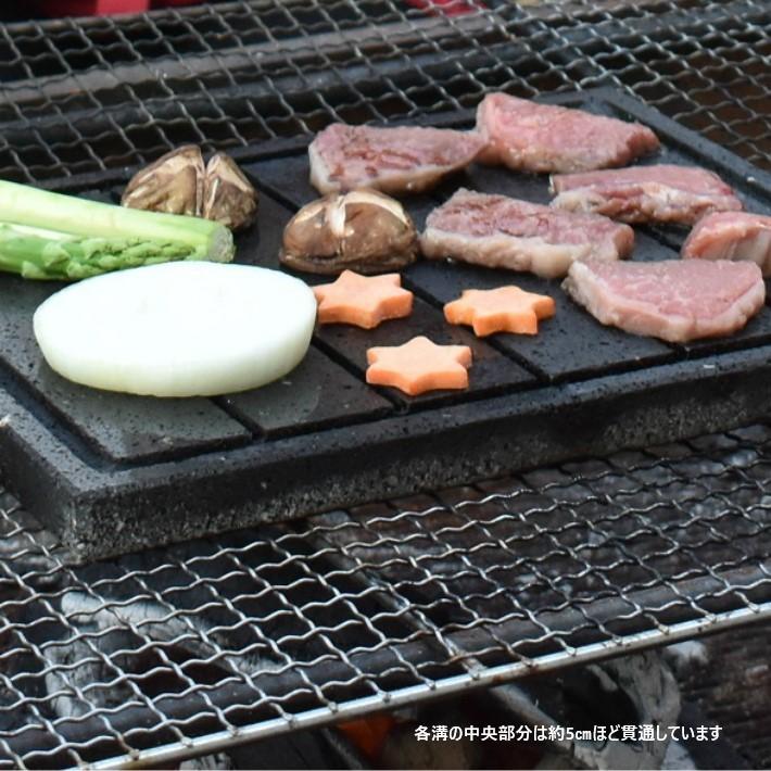 TV 番組 紹介 バーベキューコンロ 飛騨溶岩プレート 美味焼 囲 国産