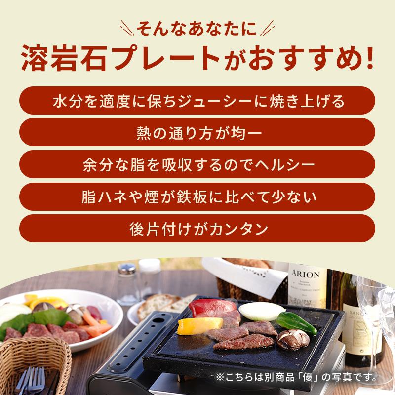 TV 番組 紹介 焼肉用 飛騨溶岩プレート 美味焼 mini 優 国産 自社製造