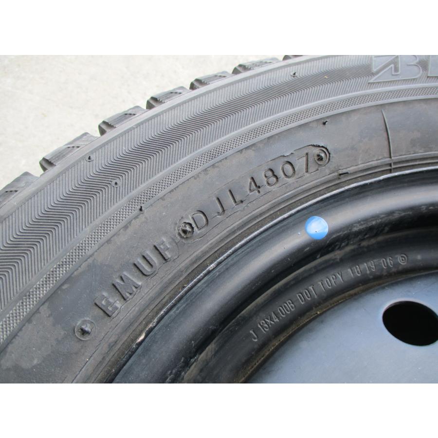スタッドレスタイヤ 155/65R13 鉄ホイール付き4本セット : 13sw-st 