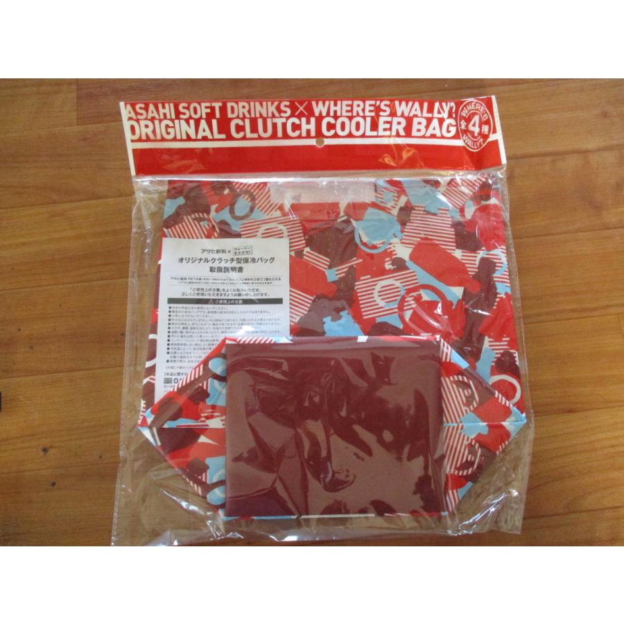 ★非売品★ アサヒ飲料 ウォーリーを探せ オリジナルクラッチ型保冷バッグ |  | 04