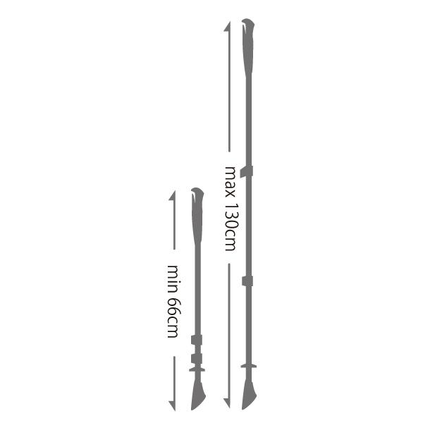 レキ(LEKI) ノルディックウォーキングポール トラベラーカーボン TS2 メッシュ 670ネイビー 1300475 |  | 03