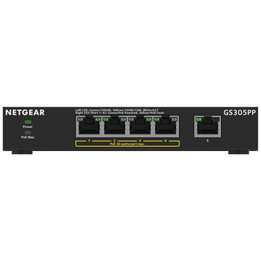 《送料込》 ネットギアジャパン（同） GS305PP-100JPS [ブラック] 【1670967675】(10266円)