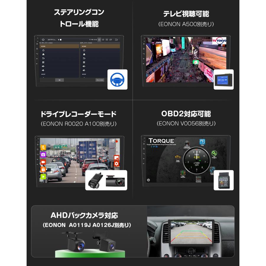 Eonon ディスプレイオーディオ android13 Qualcomm 10.1インチ 6 Eonon ディスプレイオーディオ android13 Qualcomm 10.1インチ 6