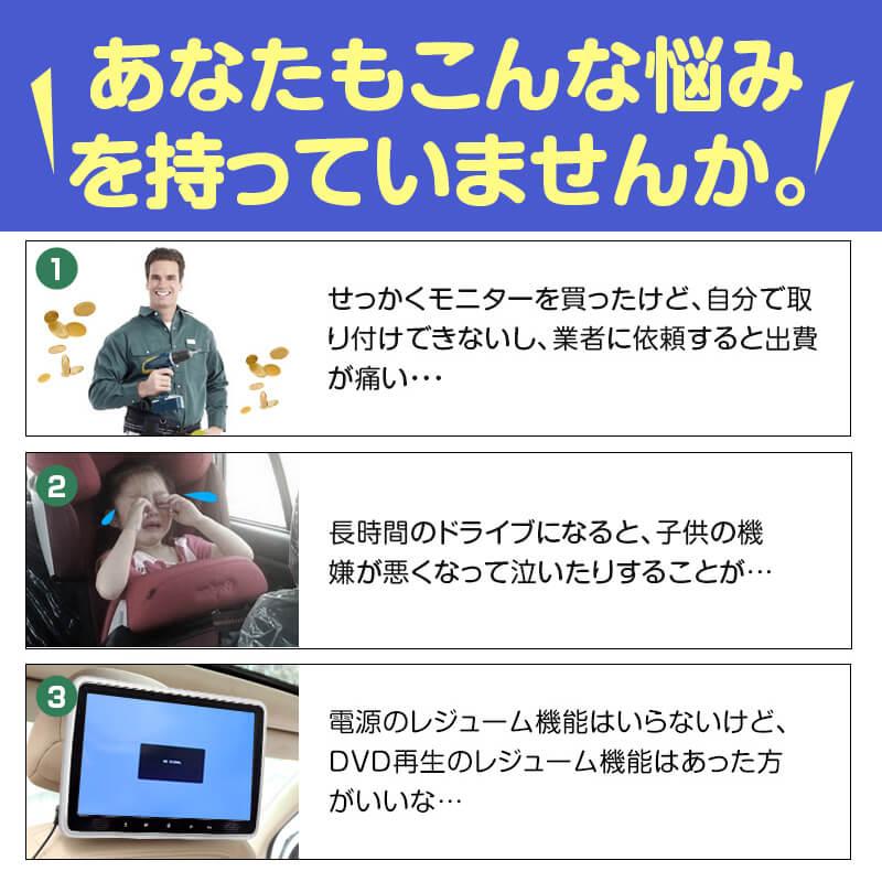 E1100AJ/L0299A 10.1インチ DVDプレーヤー Eonon ヘッドレストモニター DVDプレーヤー 下向きスピーカー