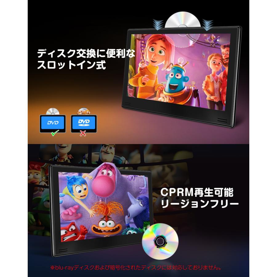 Eonon ヘッドレストモニター DVDプレーヤー センターブラケットセット